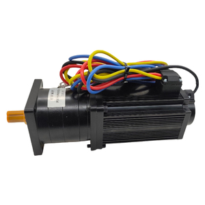 มอเตอร์ BLDC 2kW 48V เกรดอุตสาหกรรม (47รอบต่อนาที) พร้อมตัวลดดาวเคราะห์สำหรับเครื่องจักรก่อสร้างกลไกการหมุน LK110BS0 - Product Image 2