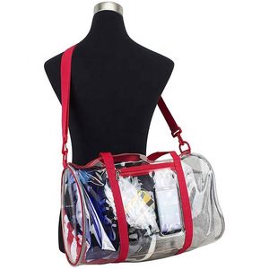 Échantillon Gratuit Sac de Voyage Sportif en PVC Transparent pour Passer la Nuit - Product Image 6
