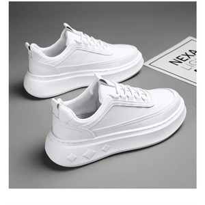 Zapatos Deportivos Casuales para Hombre 2026, Blancos, con Suela Gruesa y Plataforma, Impermeables, para Verano y Otoño, Transpirables y Cómodos, que Aumentan la Estatura - Product Image 4