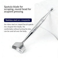 Couteau gratteur facial en forme de stylo, outil de beauté pour les yeux et le visage, bâton de pression des points d'acupuncture, tige de relaxation des tendons