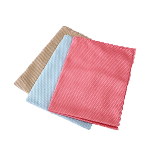 <span class=keywords><strong>ผ้า</strong></span>ขนหนูไมโครไฟเบอร์ดูดซับได้ดีขนาด40x40ซม. 250gsm สีฟ้าพร้อมขอบล้อล็อกมาก - Product Image 2