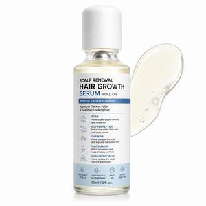 Suero Capilar con Niacinamida, Péptidos y Cafeína <span class=keywords><strong>para</strong></span> Reparación y Renovación del Cuero Cabelludo, PDRN, en Roll-On, <span class=keywords><strong>para</strong></span> un <span class=keywords><strong>Cabello</strong></span> Más Grueso y Abundante - Product Image 1