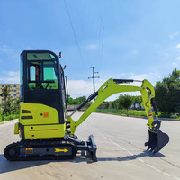 Pengiriman Gratis Mini Excavator Mesin EPA 3.5 Ton Crawler Micro Digger 1 Ton 2 Ton Excavator Kecil Pertanian untuk Dijual