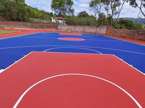 INOLP Popular Hard Surface Acrylic <b>Sports</b> <b>Flooring</b> for Synthetic Playgrounds & Basketball Courts - Product Image 3