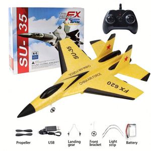 เครื่องบินบังคับวิทยุ Flying Bear Su 35 ของเล่นกลางแจ้ง โฟมบินได้ ขายดีข้ามประเทศ - Product Image 4