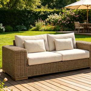 Sassanid Garden Set Hotel Resort All Weather Rattan <span class=keywords><strong>Mallorca</strong></span> 102 "Sofá de lujo Ocio Savar Muebles de patio al aire libre - Product Image 3