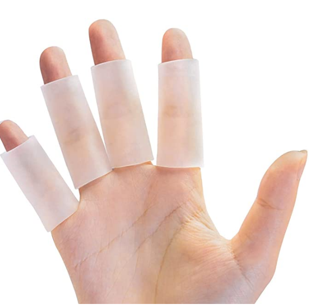 YDS Wholesale Custom Silicone Finger Sleeves Thumb Finger Tubes for Arthritis Silicone Fingers Protectors