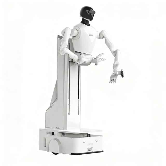 Mobile Composite Robotic Arm Humanoid Robot for Industrial Automation, Collaborative Operation & Smart Manufacturing