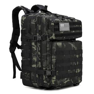 Sac à dos tactique OEM 45L en Oxford 900D à faible MOQ, sac d'assaut Molle pour randonnée et camping - Product Image 3