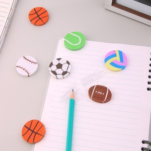 Borradores con Diseño de Balones Deportivos de 3 cm, Surtido de Borradores de Lápiz Novedosos al por Mayor para Premios, Regalos y Recompensas - Product Image 4