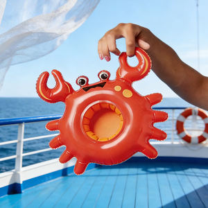 ที่วางแก้วรูปปูเป่าลมน่ารัก ถาดวางเครื่องดื่มลอยน้ำสำหรับสระว่ายน้ำ ที่วางแก้วตกแต่งสวยงาม (มีขนาดสั่งทำได้) - Product Image 5