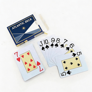 Cartas de Juego Personalizadas de Papel y PVC, con Logotipo Personalizado, Cartas de Póker de Casino, Baraja de Lujo para Juegos, Venta al Por Mayor OEM - Product Image 3