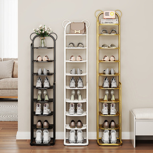 Étagère à chaussures Jinsheng en métal, multi-niveaux, gain de place, rangement intérieur, organisateur de baskets et de talons hauts X327S - Product Image 4
