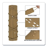 Manchon de camouflage tactique simple en nylon pour équipement de chasse et de CS en extérieur