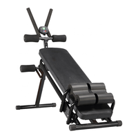 BunnyHi JSY048 Appareil d'exercice pliable AB, équipement de gym multifonctionnel, banc de musculation réglable, accessoires de fitness à domicile