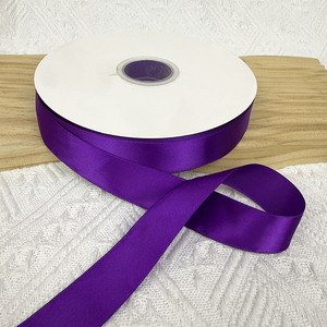 Nastro di Seta Satinato Floreale di Lusso 2,5 CM, Ecologico, per Decorazioni di San Valentino, Confezioni Regalo, Fai-da-Te, 100 Iarde - Product Image 6