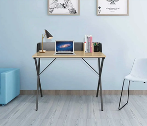 Meubles modernes pour bureau à <span class=keywords><strong>domicile</strong></span> Bureaux d'ordinateur en bois et métal avec étagère - Product Image 2