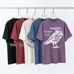 T-shirts de marque pour hommes, streetwear, Y2K, graphiques, grandes tailles, vêtements, T-shirt homme Mixed Emotion - Product Image 1