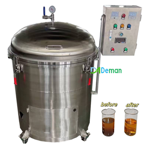 Purificateur de filtre à huile comestible sous vide Machine à filtrer l'huile de palme Nettoyeur de filtre à huile d'olive <span class=keywords><strong>Colza</strong></span> d'arachide - Product Image 1