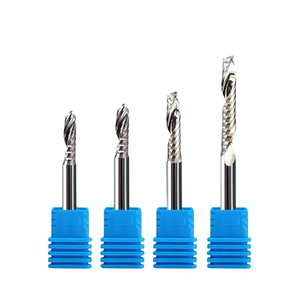 Fresa de corte descendente JC de 6mm para zurdos, fresa de PVC, eliminación de viruta inferior, broca de enrutador de flauta única acrílica, ODM OEM personalizado - Product Image 3