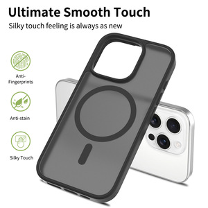 Factory Direct Durable Hard <b>PC</b> Soft TPU Bumper Phone Case Anti Slip Anti Scratch <b>Camera</b> Lens Protection with Stand <b>for</b> iphone - Product Image 1