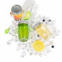 Vente en gros de bouteilles de boisson aux fruits d'orange de 100 ml, bouteille d'eau créative en forme de cactus, bocal en verre avec poignée et couvercle avec paille