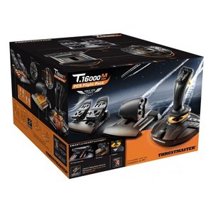 Joystick simulador de vuelo T 16000M Fcs Flight Pack Negro y Naranja 2960782 - Product Image 3