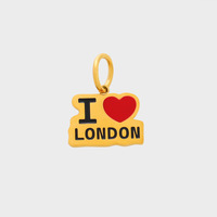 Pendentif drapeau britannique London Bear mignon en acier inoxydable plaqué or 18 carats, breloque de bijoux DIY