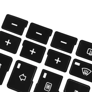 Pegatinas Decorativas para Reparación de Botones de Control de Climatización de Aire Acondicionado para Automóviles Audi A4 B6 B7 2000 2001 2002 2003 2004 - Product Image 4