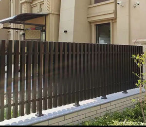 アルミスラットプライバシーフェンスパネル高いAntitClimb装飾屋外ガーデンフェンス - Product Image 3