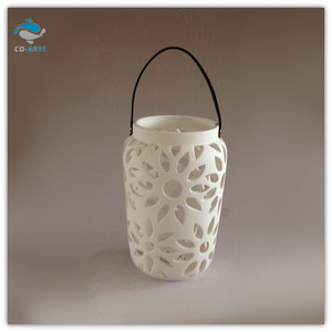 โคมไฟเซรามิกรูปประตูและพายุ - Product Image 1