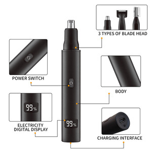 Depiladora y Recortadora Corporal para Mujer, Indolora, para Bikini, Vello Púbico, Entrepierna, Nariz y Cejas - Product Image 5