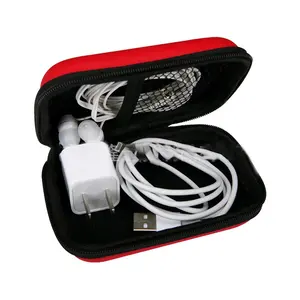 مخصص إيفا 2.5 بوصة كابل يو اس بي متعددة الوظائف حقيبة سماعة الاذن حقيبة التخزين حقائب للاستعمالات الخاصة الأخرى