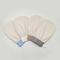 Gant de Gommage Exfoliant Personnalisé pour Hammam Marocain en Rayonne Viscose, Type Peeling Soie Turque, pour le Corps