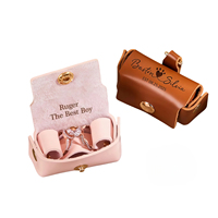 Pochettes à bagues en cuir personnalisées, gravées sur mesure avec nom et date, porte-bagues pour collier, usage quotidien, cadeaux pour demande en mariage