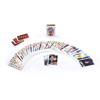 Vente en gros de cartes à jouer en PVC avec logo en feuille d'or de l'usine chinoise Vente personnalisée par les fabricants pour les joueurs de poker
