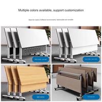 Vente en gros de meubles de bureau bureau de conférence mobile table de conférence pliante sur roulettes