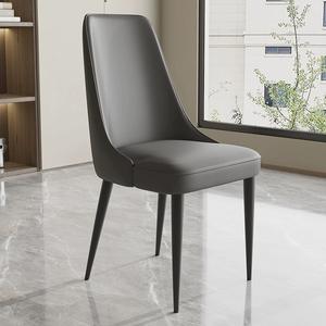 Taburete nórdico moderno para ocio, silla de comedor con respaldo de hierro y material de terciopelo para hotel, restaurante <span class=keywords><strong>italiano</strong></span> o uso doméstico - Product Image 2