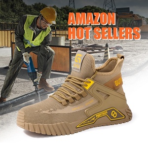 Bốt an toàn vải dệt thoi có thể tùy chỉnh dòng thể thao guyisa bốt lưới an toàn phía trên thoáng khí - Product Image 6