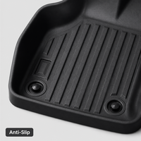 Tapis de sol de voiture sur mesure pour Toyota Prius 2016-2022 5 places LHD, tapis de sol 3D moulés imperméables, faciles à nettoyer, vente en gros