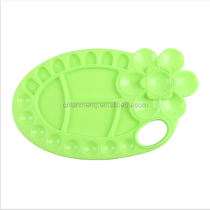 Fournitures <span class=keywords><strong>de</strong></span> <span class=keywords><strong>peinture</strong></span> en propylène multifonctionnelles faciles à laver pour aquarelle Art Fleurs Dessins <span class=keywords><strong>Palette</strong></span> portable pour - Product Image 2