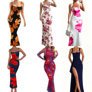 Vêtements d'été pour femmes en gros, robes décontractées, t-shirts, emballage mixte, vêtements pour femmes, livraison aléatoire, robe une pièce pour femme - Product Image 1