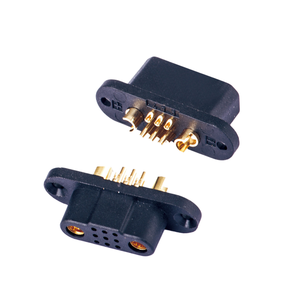 Conector macho-hembra chapado en oro de alta corriente de 2+9 pines y 25 A con terminal de señal de 9 pines y 5 A para drones de protección de plantas y aeronaves RC - Product Image 3