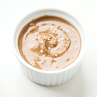 Pâte de Tahini de Sésame Entier L-C298 L.ANG Grade A, Non Décortiquée, Moulue à la Pierre, Texture Soyeuse et Lisse, Certifiée HALAL, pour Hummus, Sauces et Vinaigrettes