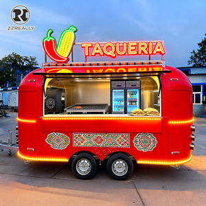 Camión de Comida 2026, Remolque de Comida Rápida de Acero Inoxidable para Exteriores con Equipo de Cocina, Fábrica China, Remolque de Comida Móvil para Hamburguesas - Product Image 5