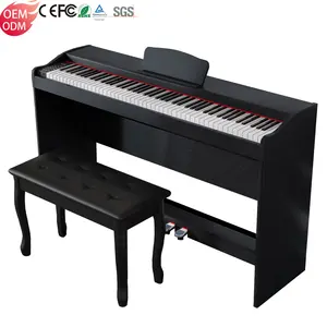 Kimfbay Giá Đàn Piano Cho Bán Electrico Đàn Piano 88 Cảm Ứng Midi Điều Khiển Kỹ Thuật Số Đàn Piano 88 Trọng Key