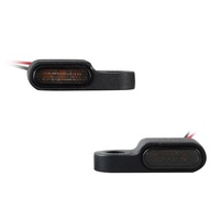 Mini Intermitente LED para Scooter Eléctrico, 3 LED, Certificación E Mark E8, 12V, IP65 Impermeable, Compatible con M10, M8, M6, M5, Universal