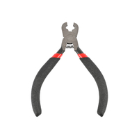 Pince à arc SPG, arc à poulies, arc recurve, cordon d'arc en acier inoxydable, boucle en D, embouts de flèche, bouton en laiton, outil multifonction