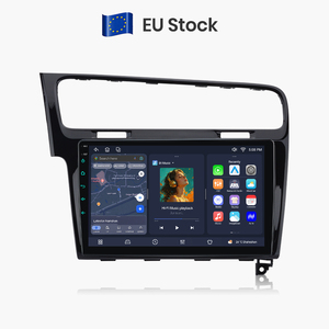 Radio Auto Junsun de 10 pulgadas con Android, CarPlay inalámbrico y resolución de 1280*720 para Volkswagen VW Golf 7 2013-2017, con GPS, navegación y reproductor multimedia. - Product Image 1