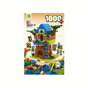 Kit de construction de maison dans les arbres, 1000 pièces, blocs de construction pour enfants de 6 ans et plus - Product Image 2